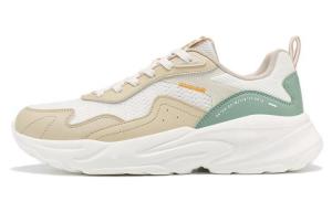 Кроссовки XTEP Casual Shoes Men Low-Top White Brown/Green