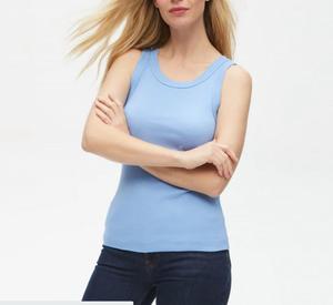 Футболка Paloma Wide Binding Tank в цвете Oxygen Michael Stars, Oyxgen