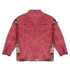 Джинсовая куртка унисекс Forever 21, Розовый