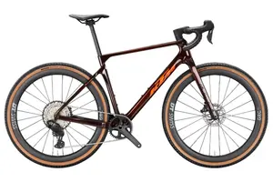 Гравийный велосипед Ktm Gravelator master - 28 дюймов - diamant - 2026, orange | oranged carbon/burnt orange