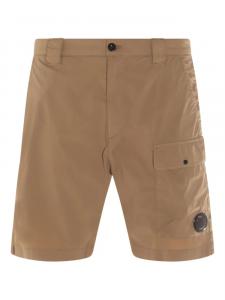 Шорты-бермуды с карманами-клапанами C.P. Company, коричневый