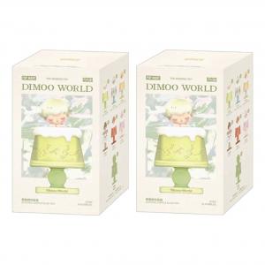 Ароматизированные свечи Pop Mart Dimoo из серии "Пропавший день", запечатанная упаковка (2 штуки в закрытой коробке)