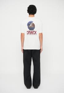 Футболка DOUBLE A BY W.W. ACE TEE CRAACK UNISEX, Bright White/White