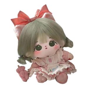 Круглый фритюрный аппарат для еды шерсть хлопок цветок детская кукла со скелетом тряпичная кукла куклы плюшевая кукла высота 20см Happy Fish