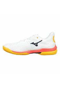 Кроссовки Mizuno WAVE EXCEED TOUR, White Fiery Coral Citrus/White