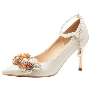 GOSO Женские туфли на высоком каблуке абрикосового цвета, цвет Apricot 8CM