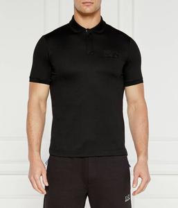 Рубашка поло Slim fit Ea7, черный