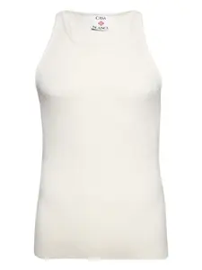 Топ без рукавов CASABLANCA, белый