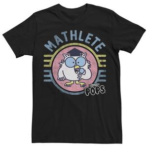 Мужская футболка Tootsie Pop Mathlete Badge Licensed Character