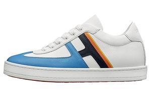 Кроссовки для скейтбординга Boomerang женские с низким верхом, белые/королевские синие Hermes