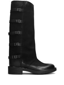 Сапоги из кожи Metisse 45 мм, черный