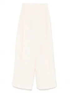 Брюки со складками JIL SANDER, белый