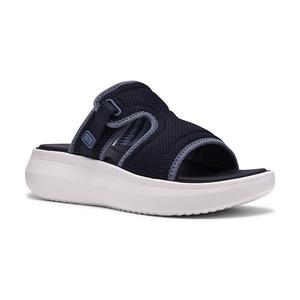 Женские сандалии-клин Cloudsteppers Solevana Mist Clarks, Navy