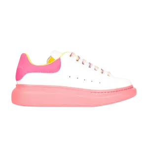 Кроссовки Alexander McQueen Alexander McQueen Wmns Oversized Sneaker 'White Pink Yellow', белый