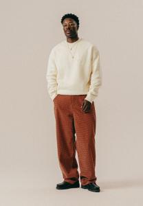 Толстовка BLKVIS LOGO CREWNECK, Antique White/Off-White