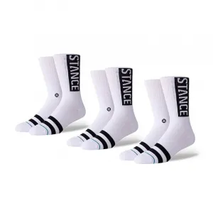 Набор унисекс носков Crew Stance, OG белый 3 Pack