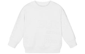 Детская толстовка Burberry, белый