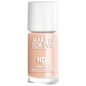 Увлажняющая тональная основа HD Skin Hydra Glow с гиалуроновой кислотой MAKE UP FOR EVER, 1 oz, Porcelain