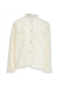 Вязаный кардиган Carnea, цвет Wool White