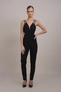 Комбинезон никиты с вырезами Wal G., Black