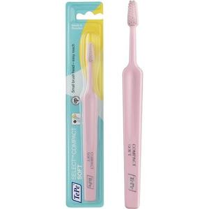 Выберите компактную мягкую зубную щетку Маленькая удобная щетка 1 шт. Выберите компактную мягкую щетку разных цветов 1 шт., Tepe