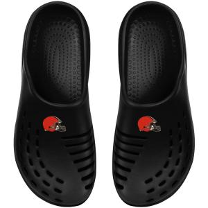 Молодежные черные сабо FOCO Cleveland Browns Sunny Day Unbranded
