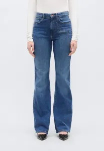 Джинсы-Клеш onljuicy со стразами Only Tall, Medium Blue Denim