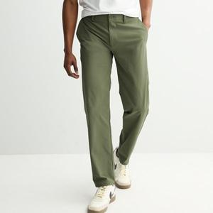 Мужские премиальные классические чинос Flx, цвет olive green