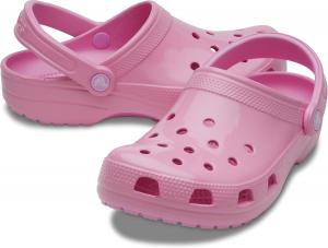 Кроксы для взрослых унисекс Classic High Shine Crocs, розовый