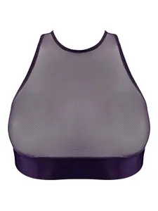 Сетчатый бюстгальтер Nara Bordelle, фиолетовый