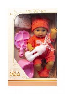 Куколка с набором аксессуаров - пьет и писает Kathay-Haster