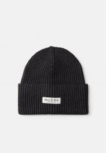 Шапка Marc O'Polo BEANIE FOLD UP, Night Grey Melange/Mottled Dark Grey