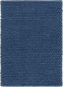 Ковер SAFAVIEH, 61 x 92 см,  Natura Collection, Navy & Blue, ручной работы из шерстяной смеси, фактурный дизайн, идеально для прихожей, спальни, холла (NAT620M)