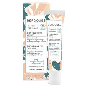 BERDOUES Age Respect, разглаживающее средство для контура глаз, органическое антивозрастное средство по уходу за кожей, 0,51 жидк. унций. Comfort Zone