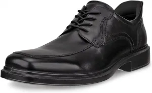 Мужские туфли ECCO Helsinki 2.0 с легким скольжением и шнуровкой на носке, черный