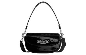 COACH Перчатка для загара через плечо сумка через плечо дамская сумка ярко-черная