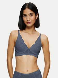 Бюстгальтер без косточек Triumph, синий