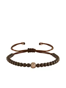 Браслет из розового золота с бриллиантами Anil Arjandas, черный