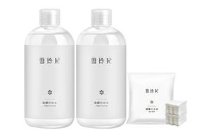 Вода для снятия макияжа Lady Facial Gentle Cleaning для глаз, губ и лица 3 в 1 500мл*2 SNEFE