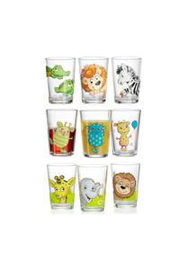 Стаканы детские Ritzenhoff & Breker с разными принтами, 205 мл, 9 штук