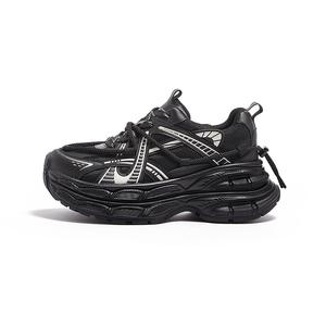 Массивные кроссовки, увеличивающие рост, женские CAMEL, Black