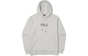 Футболка унисекс бежево-серая FILA