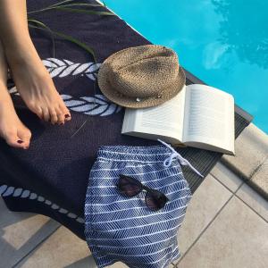 Пляжное полотенце  Zollner, темно-синий