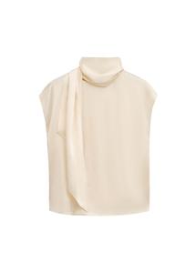 MANGO Блузка 'Matrina' в цвете экрю