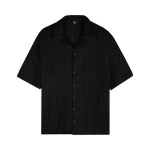 Рубашка Represent Clo All Over Crochet Shirt, Jet Black