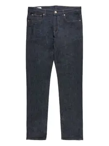 Брюки с пятью карманами Slowear, синий