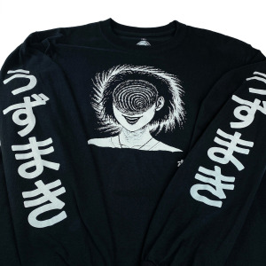 Лонгслив Junji Ito - He He He Long Sleeve