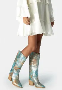 Ковбойские/Байкерские сапоги Alma En Pena, Turquoise