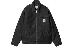 Carhartt WIP Куртка джинсовая мужская черная классическая, Black Rigidity