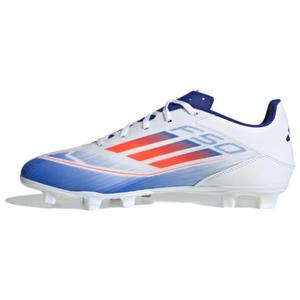 Футболка F50 Club Flexible Ground Cloud White Solar Red Lucid Blue Adidas, бело-синяя